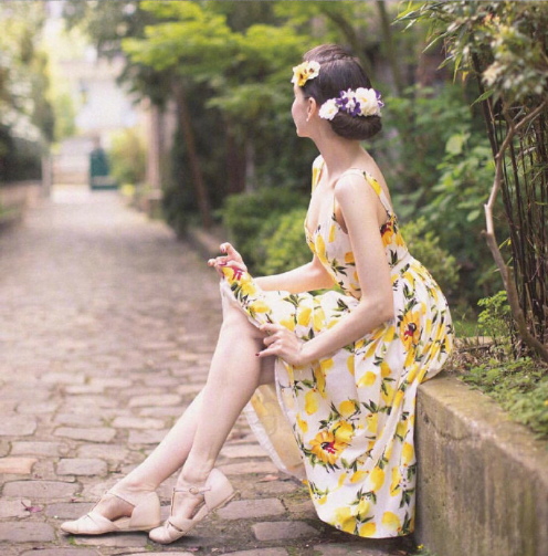 法国美女Daria Nelson复古图片 欧美美女图片