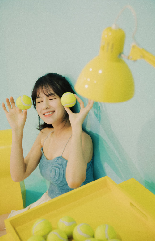小清新美女图片 夏日气息图片