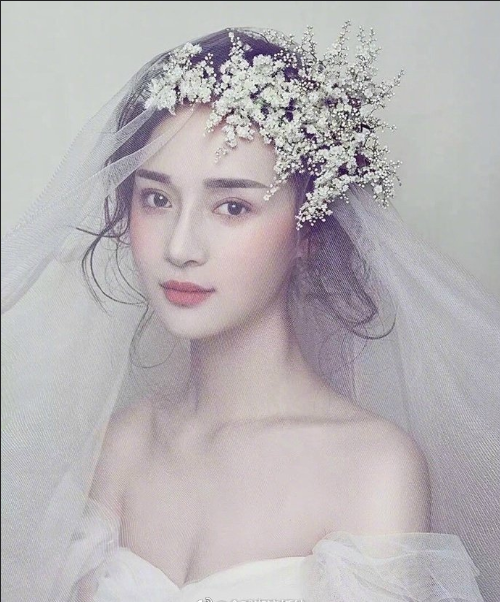 韩式新娘发型图片 好看的新娘发型图片