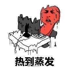 一张表情包形容夏天 搞笑表情包图片