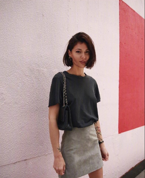 欧美美女图片 澳洲时尚博主Petra私服穿搭图片