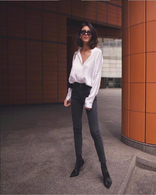 欧美美女图片 澳洲时尚博主Petra私服穿搭图片