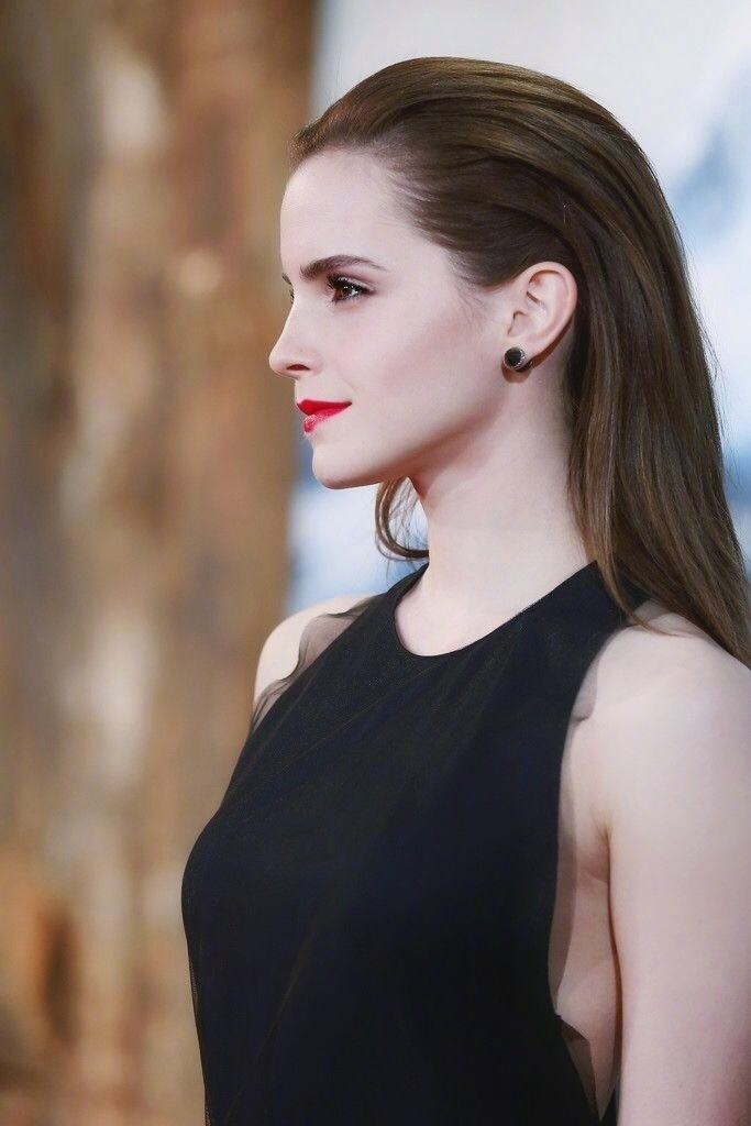 英国美女图片 女演员Emma watson仙女妆容图片