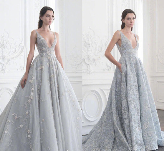 澳大利亚仙牌Paolo Sebastian 2018秋冬新款婚纱图片