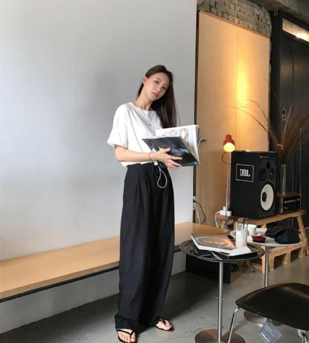 气质美女图片 时尚博主seonhye有态度穿搭图片