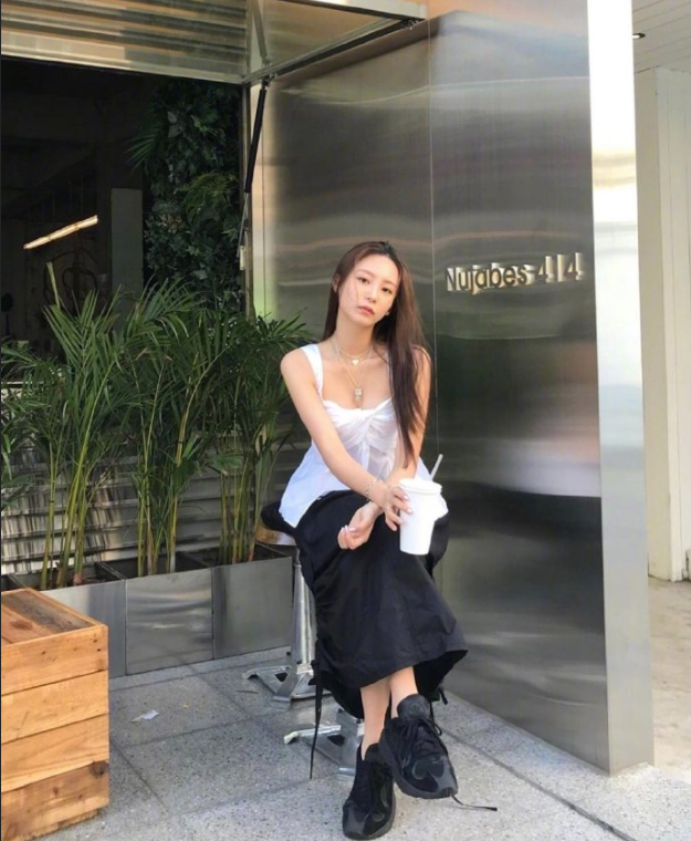 气质美女图片 时尚博主seonhye有态度穿搭图片