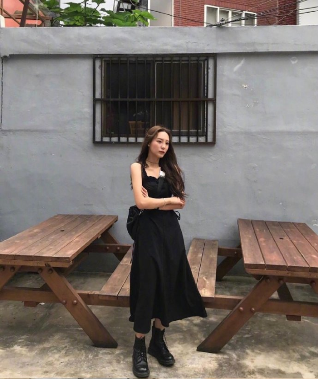 气质美女图片 时尚博主seonhye有态度穿搭图片