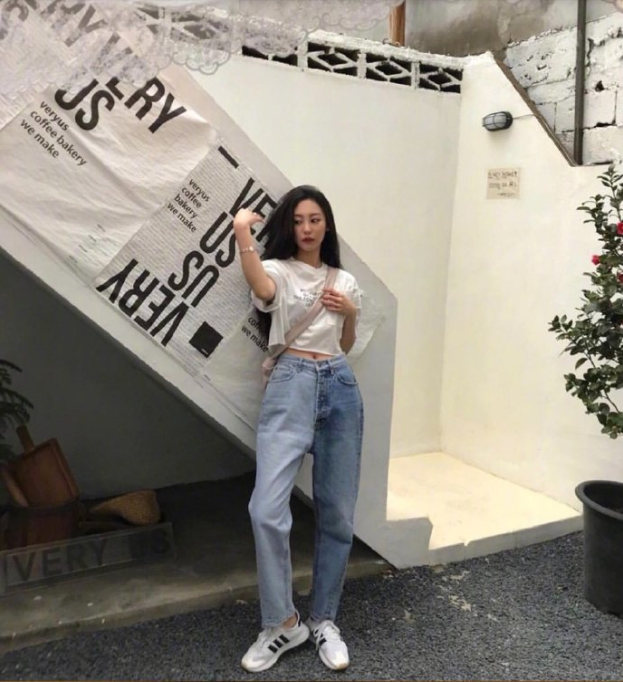 气质美女图片 时尚博主seonhye有态度穿搭图片