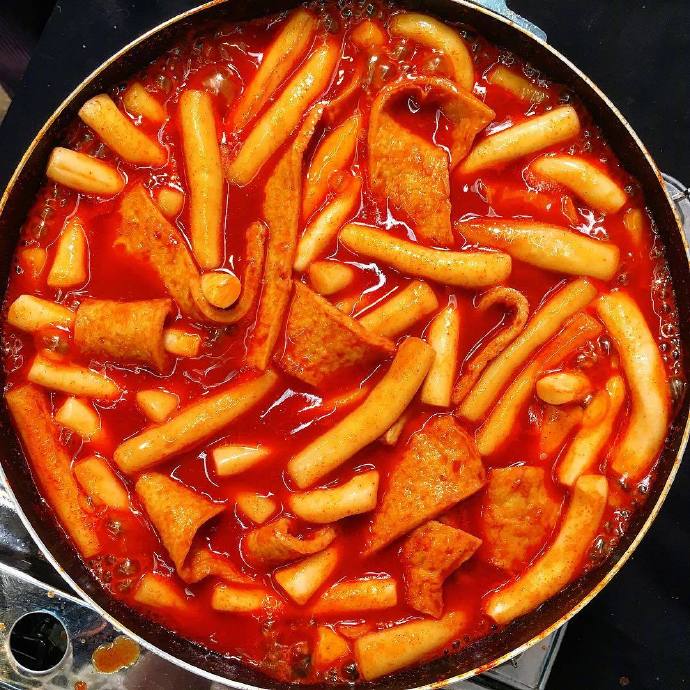 韩式美食部队火锅图片