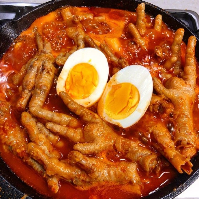 韩式美食部队火锅图片