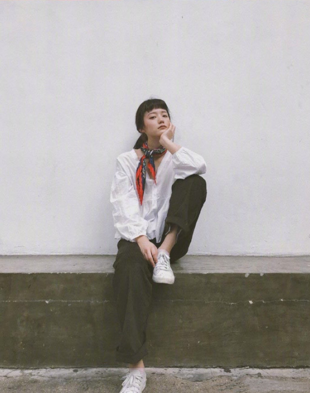 泰国美女图片 泰国女孩meiinpsn​复古文艺穿搭图