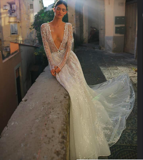 Inbal Dror性感婚纱图片