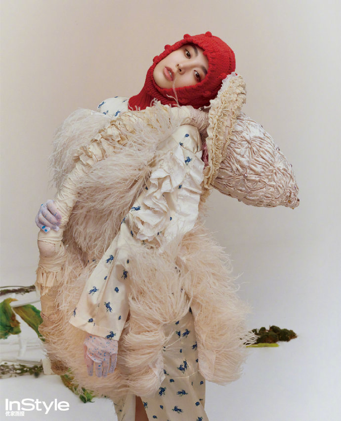 新疆美女图片 中国女星古力娜扎 X《Instyle优家画