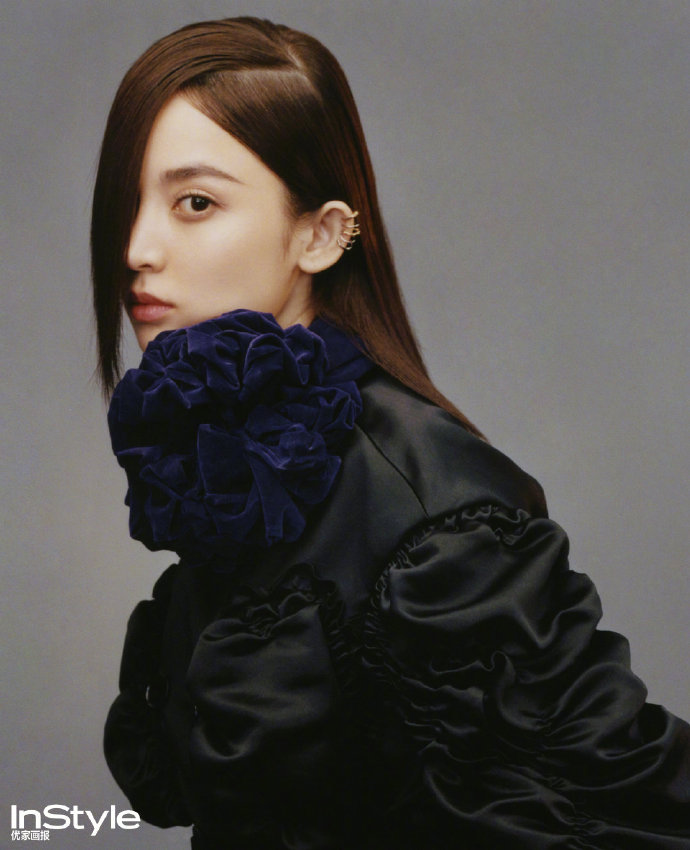 新疆美女图片 中国女星古力娜扎 X《Instyle优家画