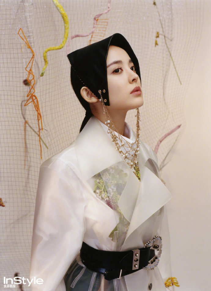 新疆美女图片 中国女星古力娜扎 X《Instyle优家画