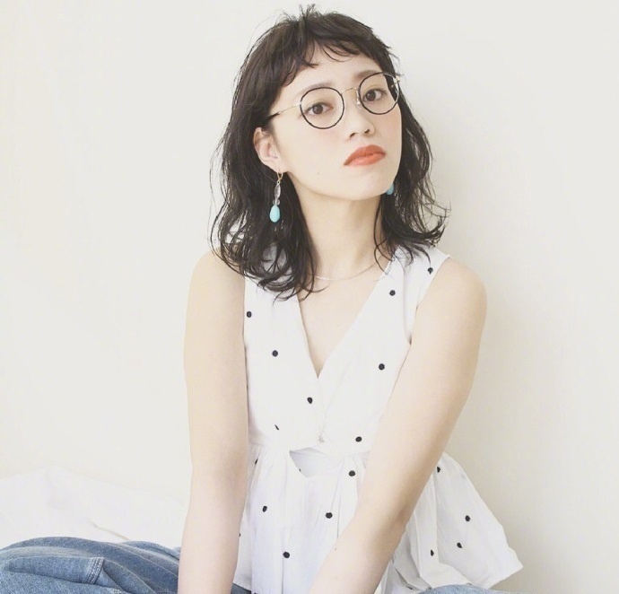 小清新美女日系发型图片
