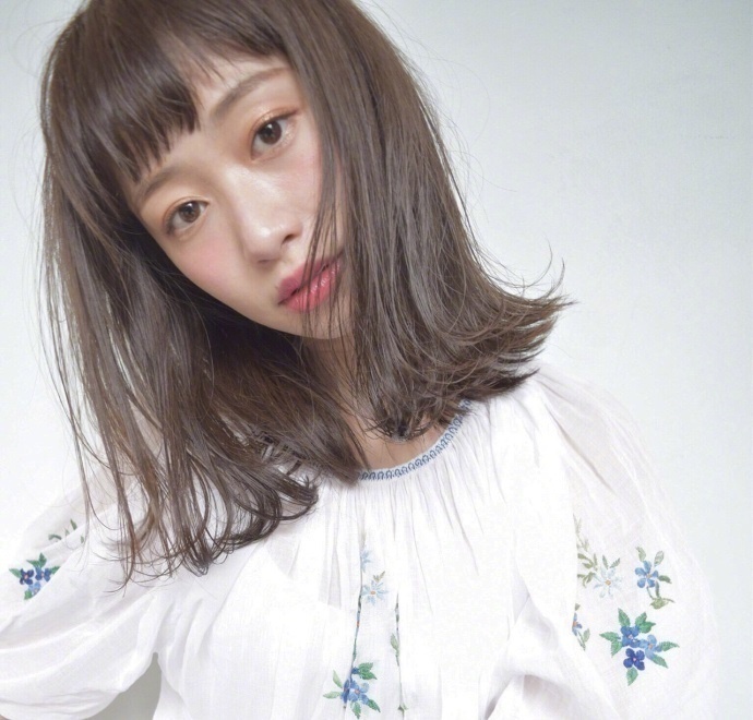 小清新美女日系发型图片