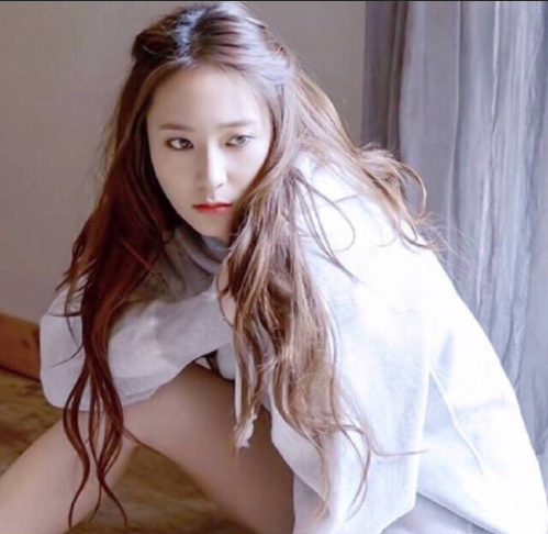 韩国美女郑秀晶图片 永远的女神Krystal发光的美图