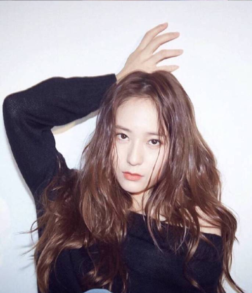 韩国美女郑秀晶图片 永远的女神Krystal发光的美图