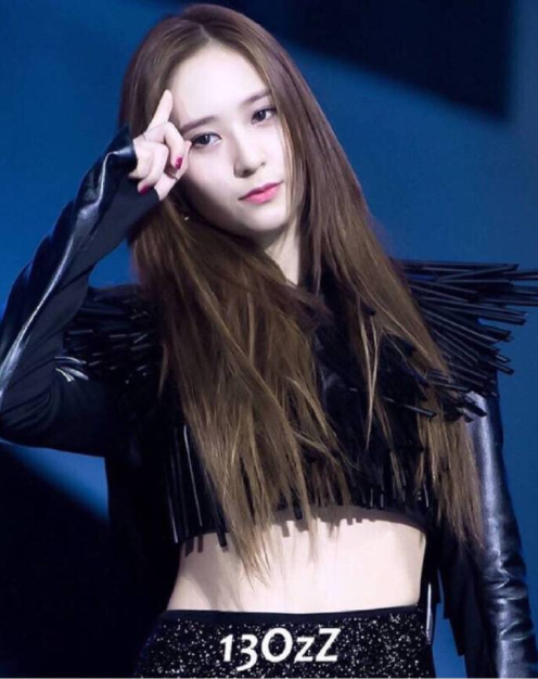 韩国美女郑秀晶图片 永远的女神Krystal发光的美图