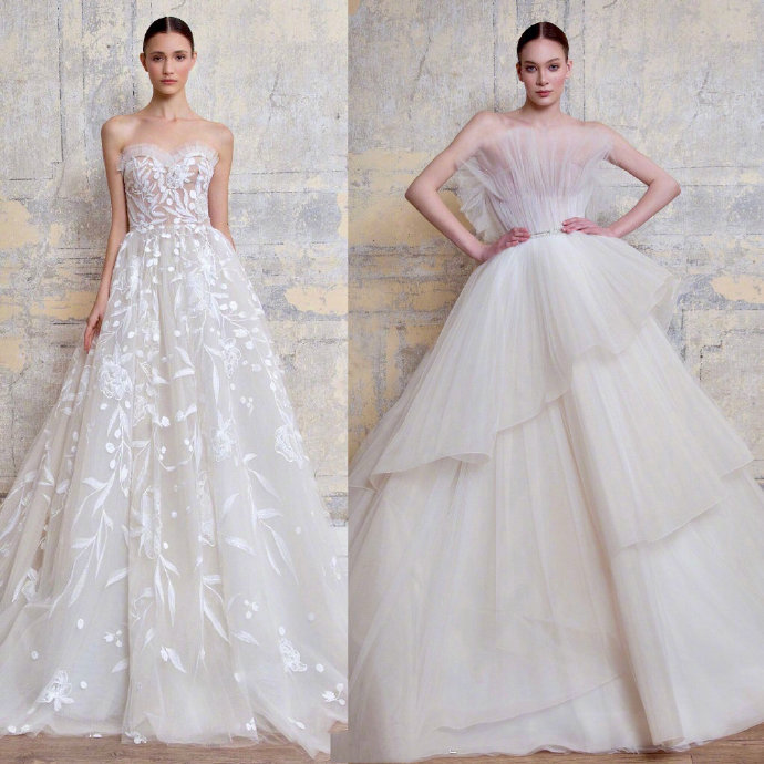 知名婚纱品牌Georges Hobeika 2020春夏婚纱图片