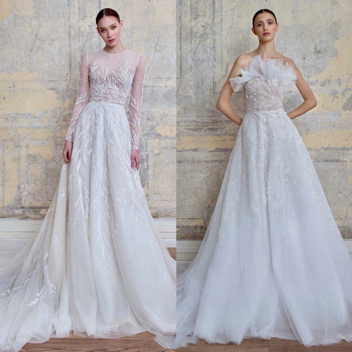 知名婚纱品牌Georges Hobeika 2020春夏婚纱图片