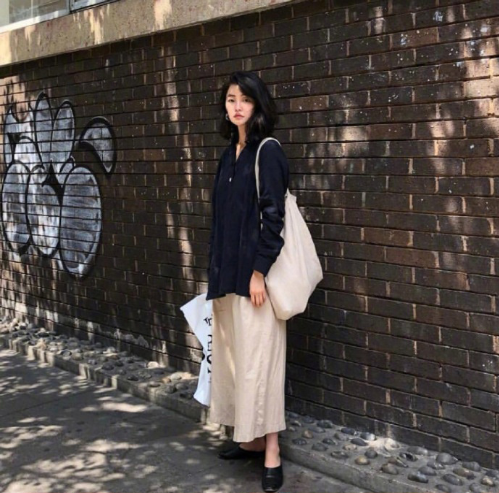 轻熟女穿搭复古图片