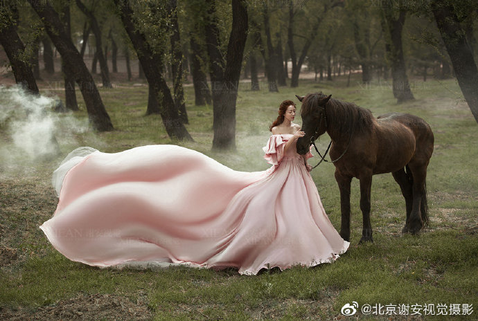 森系婚纱照风格 2019最新婚婚纱照片
