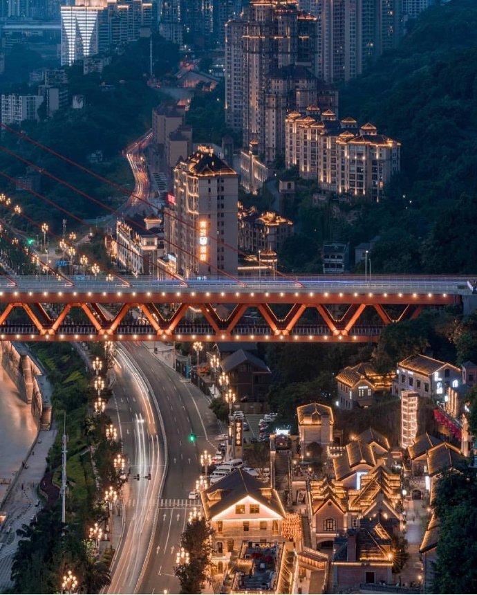 重庆夜景图片 城市风景图片