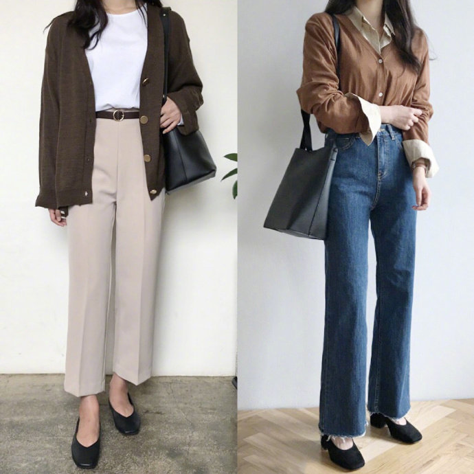 知性美女气质秋装搭配图片