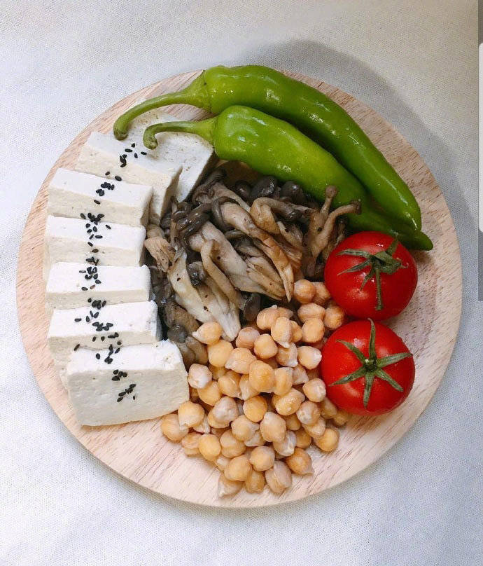 减肥食谱低脂餐图片