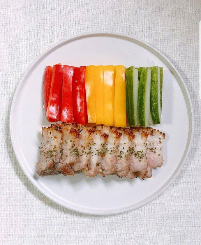 减肥食谱低脂餐图片
