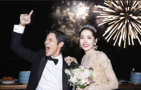 港台明星夫妻向佐郭碧婷婚纱照片 向佐郭碧婷婚