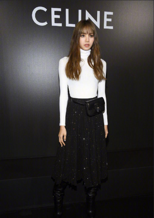 泰国美女图片 韩国明星美女lisa巴黎时装周图片