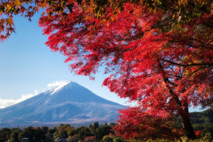 日本富士山图片 富士山风景图片