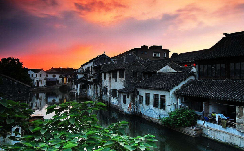 江南六大古镇之苏州同里古镇风景图片
