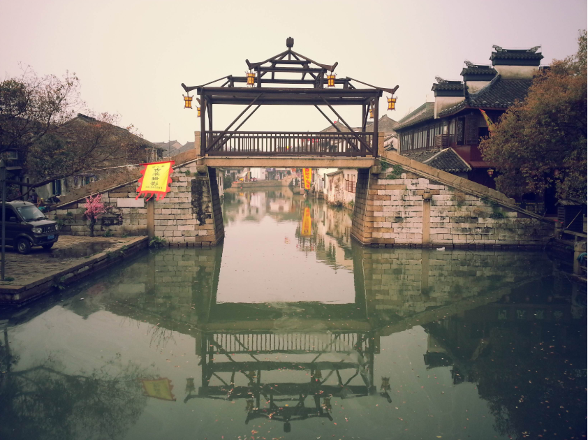 江南六大古镇之苏州同里古镇风景图片