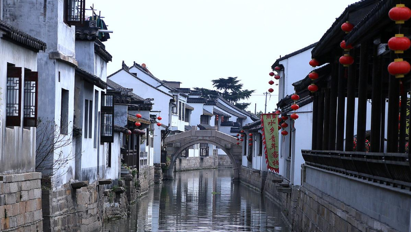 江南六大古镇之甪直古镇风景图片