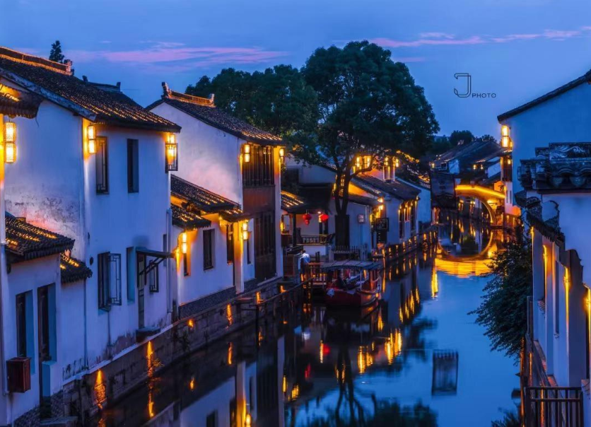 江南六大古镇之甪直古镇风景图片