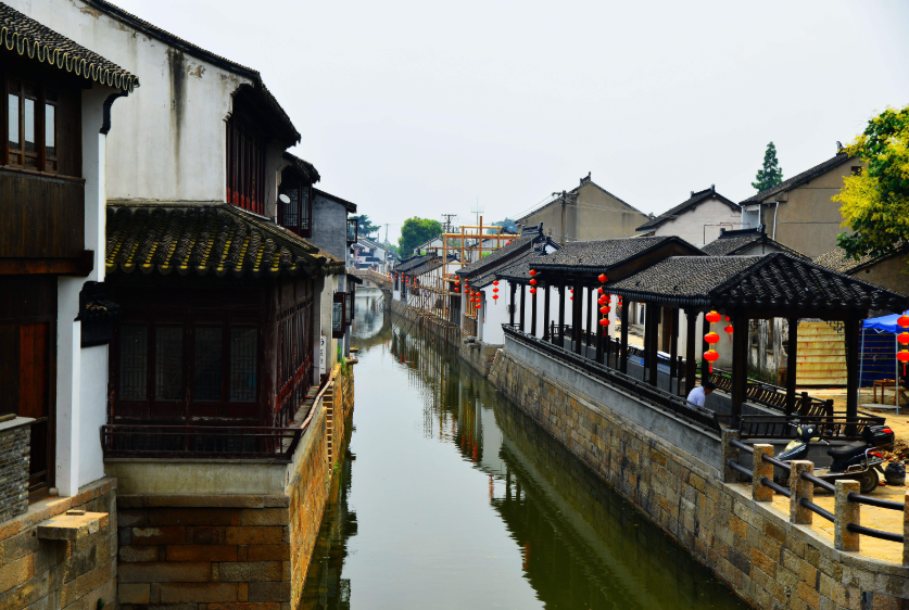 江南六大古镇之甪直古镇风景图片