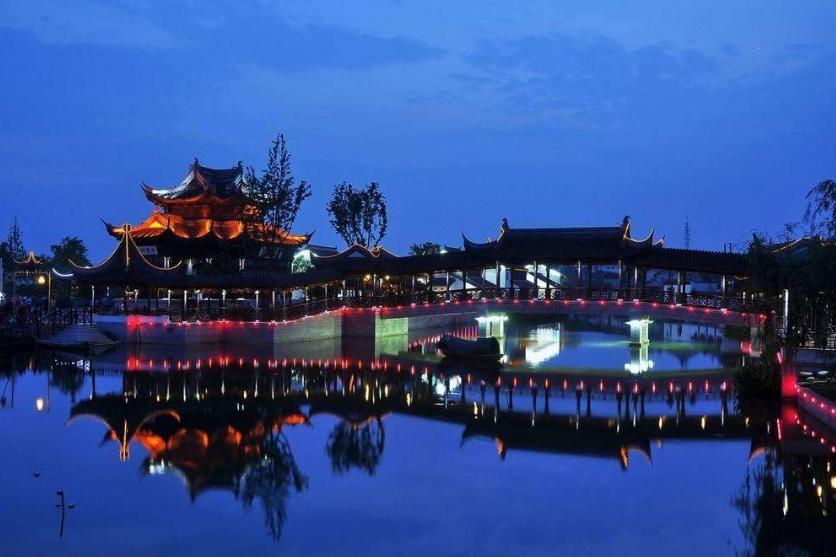 江南六大古镇之甪直古镇风景图片