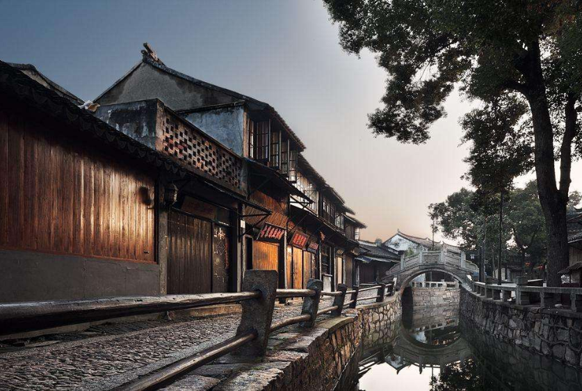 江南六大古镇之甪直古镇风景图片