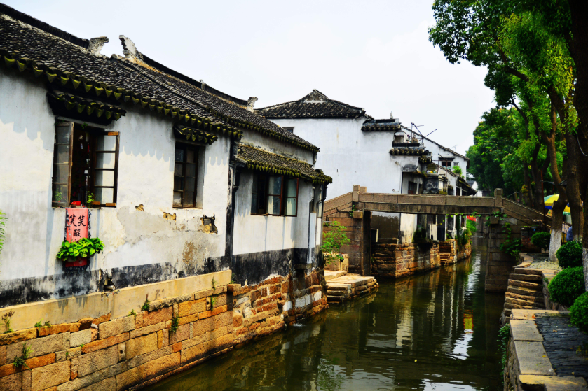 江南六大古镇之甪直古镇风景图片