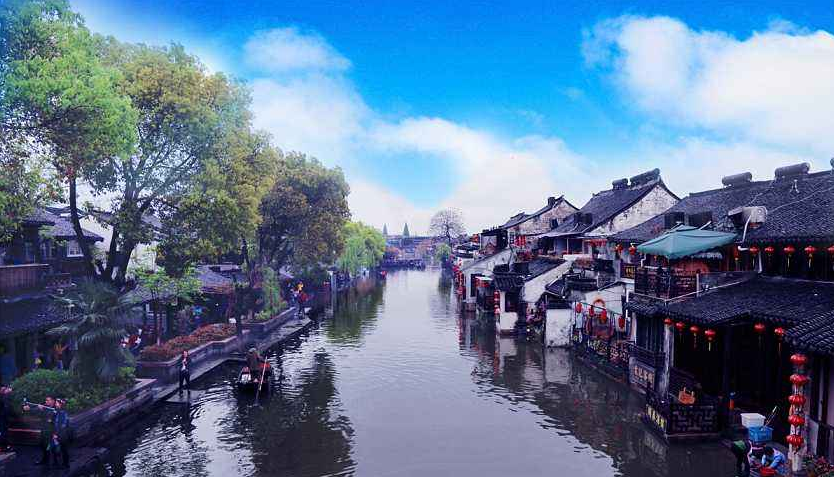 江南六大古镇之浙江西塘风景图片