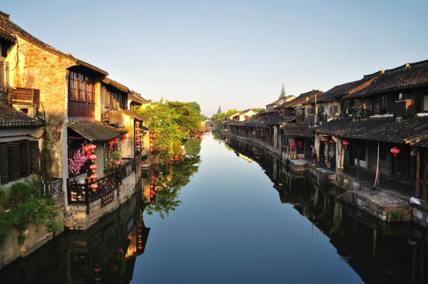 江南六大古镇之浙江西塘风景图片