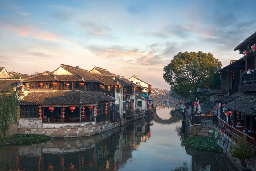 江南六大古镇之浙江西塘风景图片