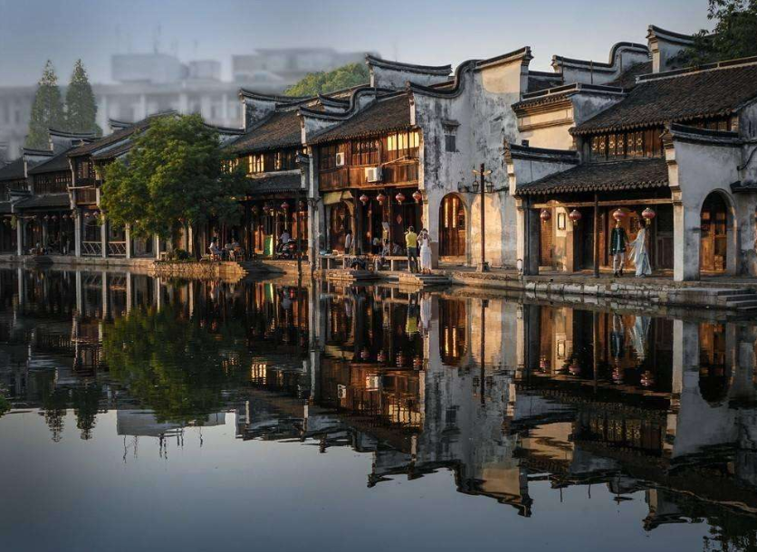 江南六大古镇之一浙江乌镇景色图片