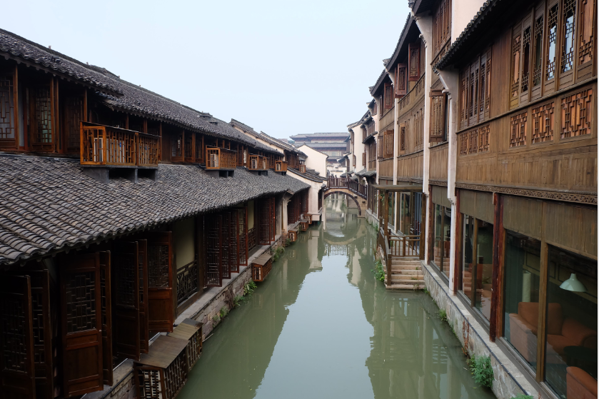 江南六大古镇之一浙江乌镇景色图片