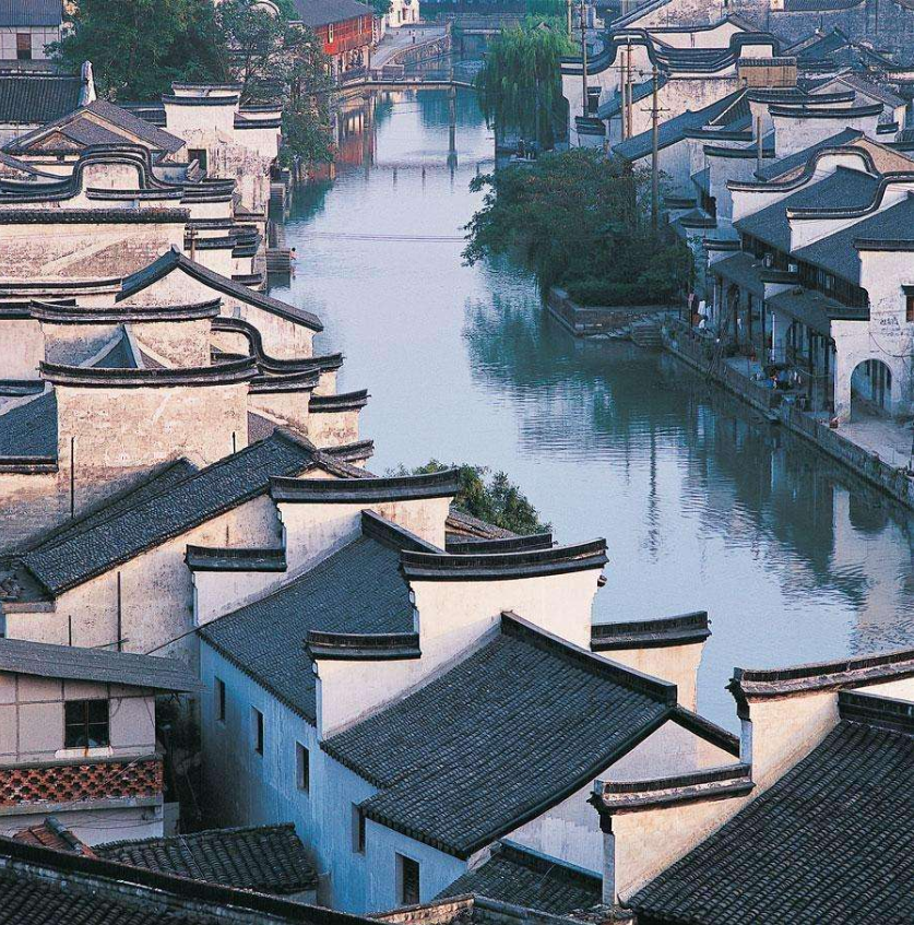 江南六大古镇之一浙江乌镇景色图片