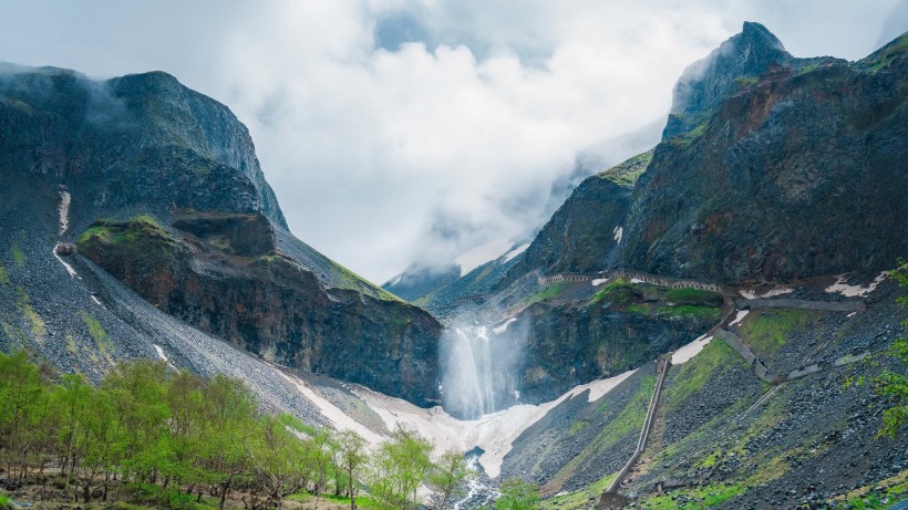 吉林长白山自然风景图片